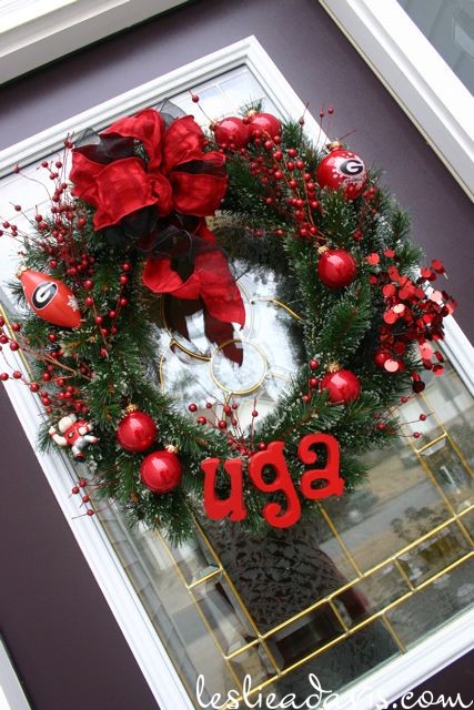 2009 UGA Christmas Wreath