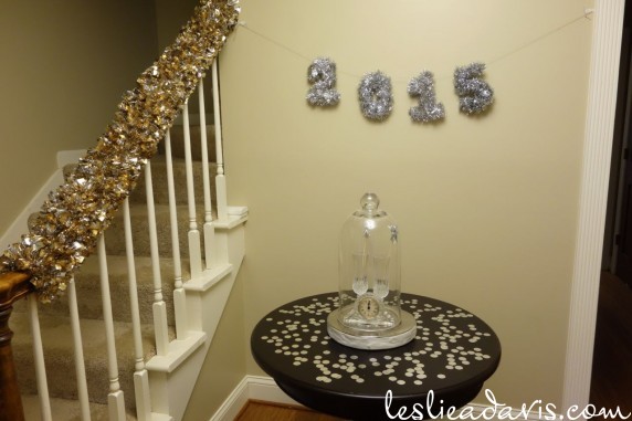 New Year's Eve Foyer Decorations